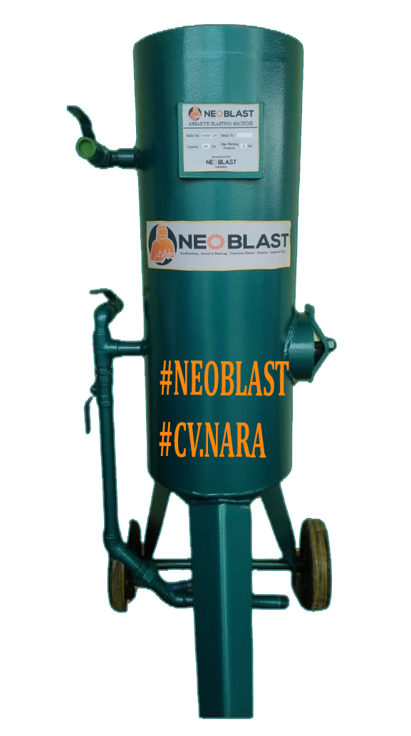 agen distributor mesin sandblasting sandpot 100 lbs jakarta