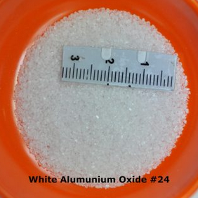 agen distributor pasir sandblasting jakarta indonesia White allumunium oxide fused BAO mesh # 8 10 12 14 16 20 24 30 36 40 46 60 80 90 100 120 150 180 220 240 320 400 500